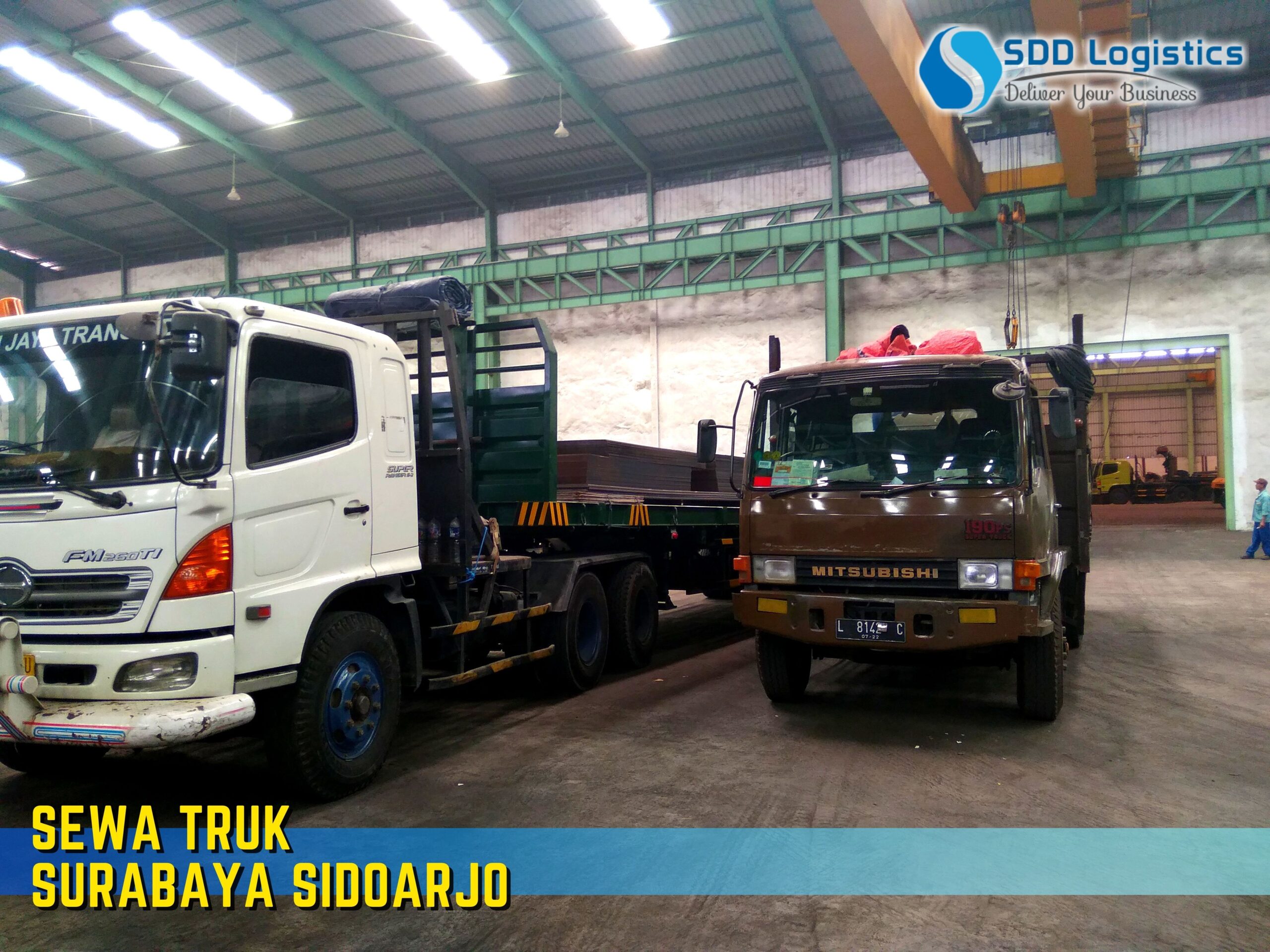 Sewa Truk Surabaya Sidoarjo Tronton Murah dan Terpercaya